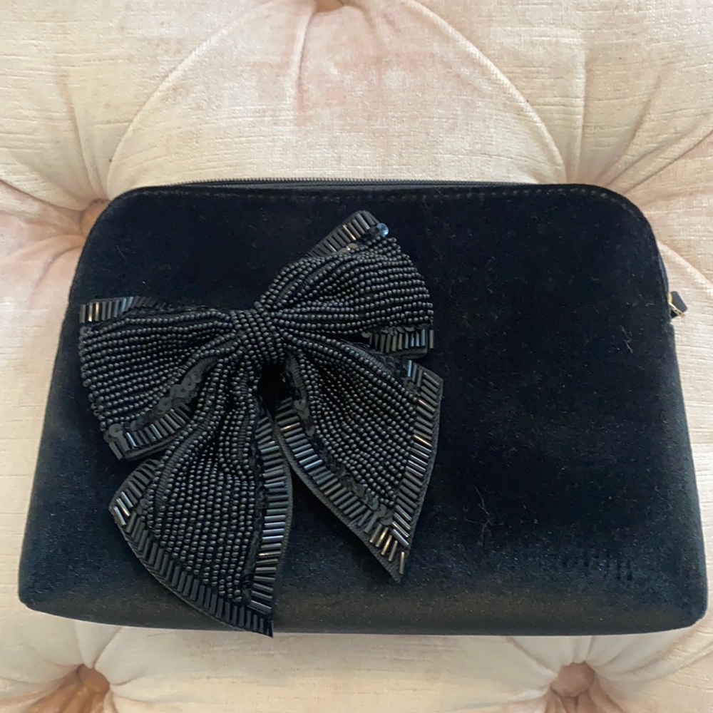 Kate spade Beaded bow clutch